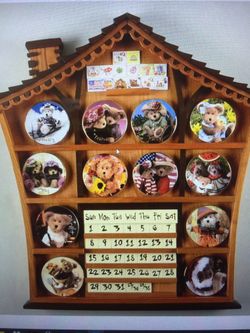Boyds Bears Perpetual Calendar - 1997