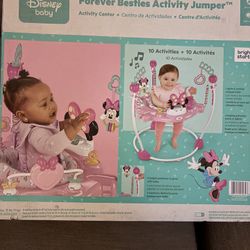 Disney Minnie Mouse activity jumper