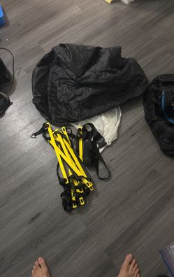 speed training ladder and sprint parachute