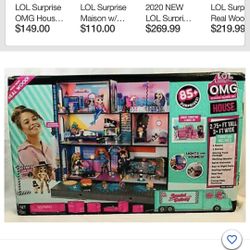 Omg Wooden Doll House