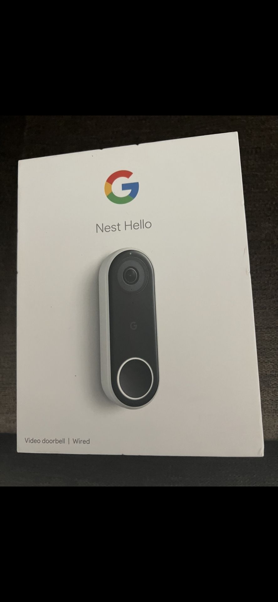 Google Nest Indoor Wired Video Doorbell Camera