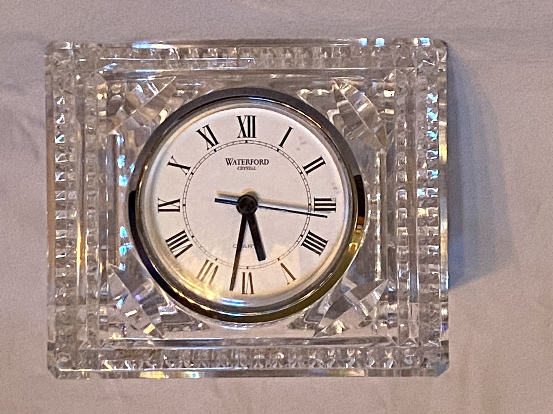Waterford Crystal Clock Excellent Condition