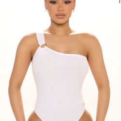 One Sleeve Bodysuit ! Size Small 