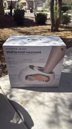New Sharper Image Shiatsu Foot Massager