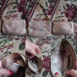 ~Authentic Gold~ Toned Michael Kors wristlet/ purse