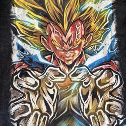 Vegeta Jean Jacket 2x