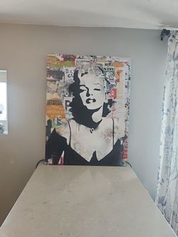 Marilyn Monroe Pop Art Canvas Print