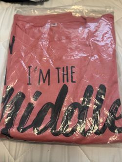 New! Sz M pink TShirt