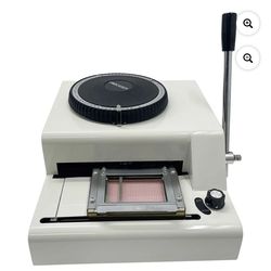 PVC card embosser $50 OBO