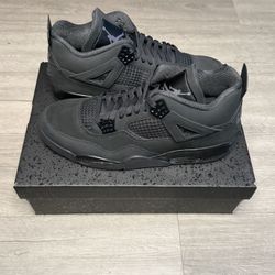 Jordan 4 Black Cat Sz 12 (2025)