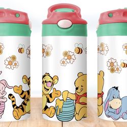 12oz Pooh Kids Water Bottle 