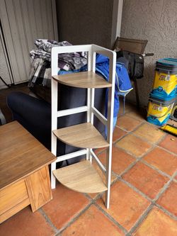 Corner plant stand /shelf.