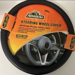 New Armorall Black Steering Wheel Fits Steering Wheels 