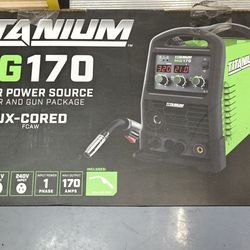 MIG 170 Welder + Welding Helmet 