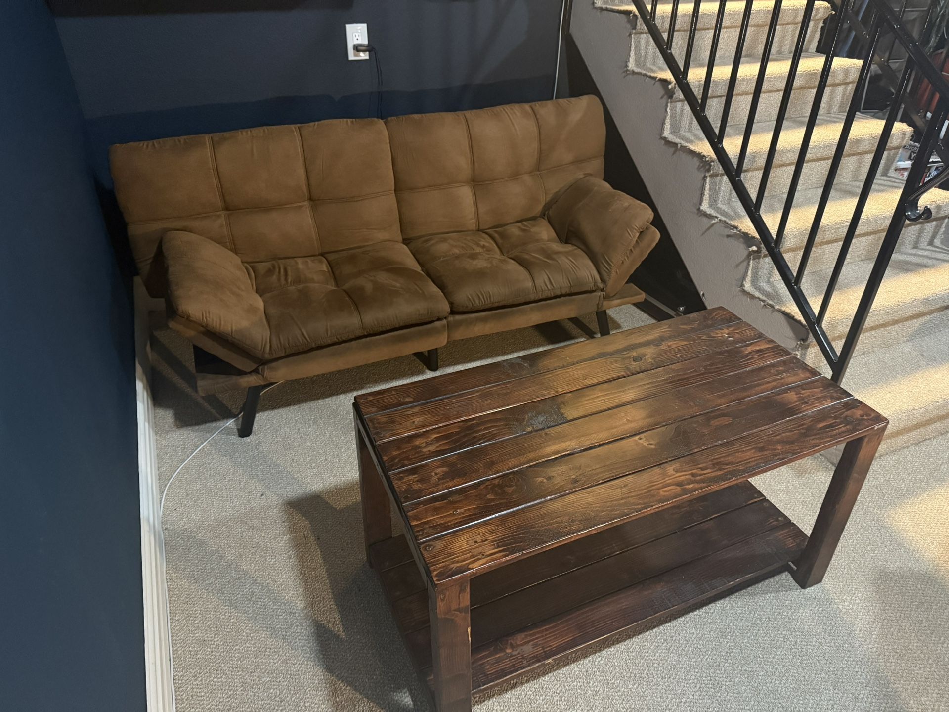 Futon & Coffee Table (combo deal)
