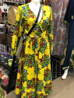 African Dress Set $70