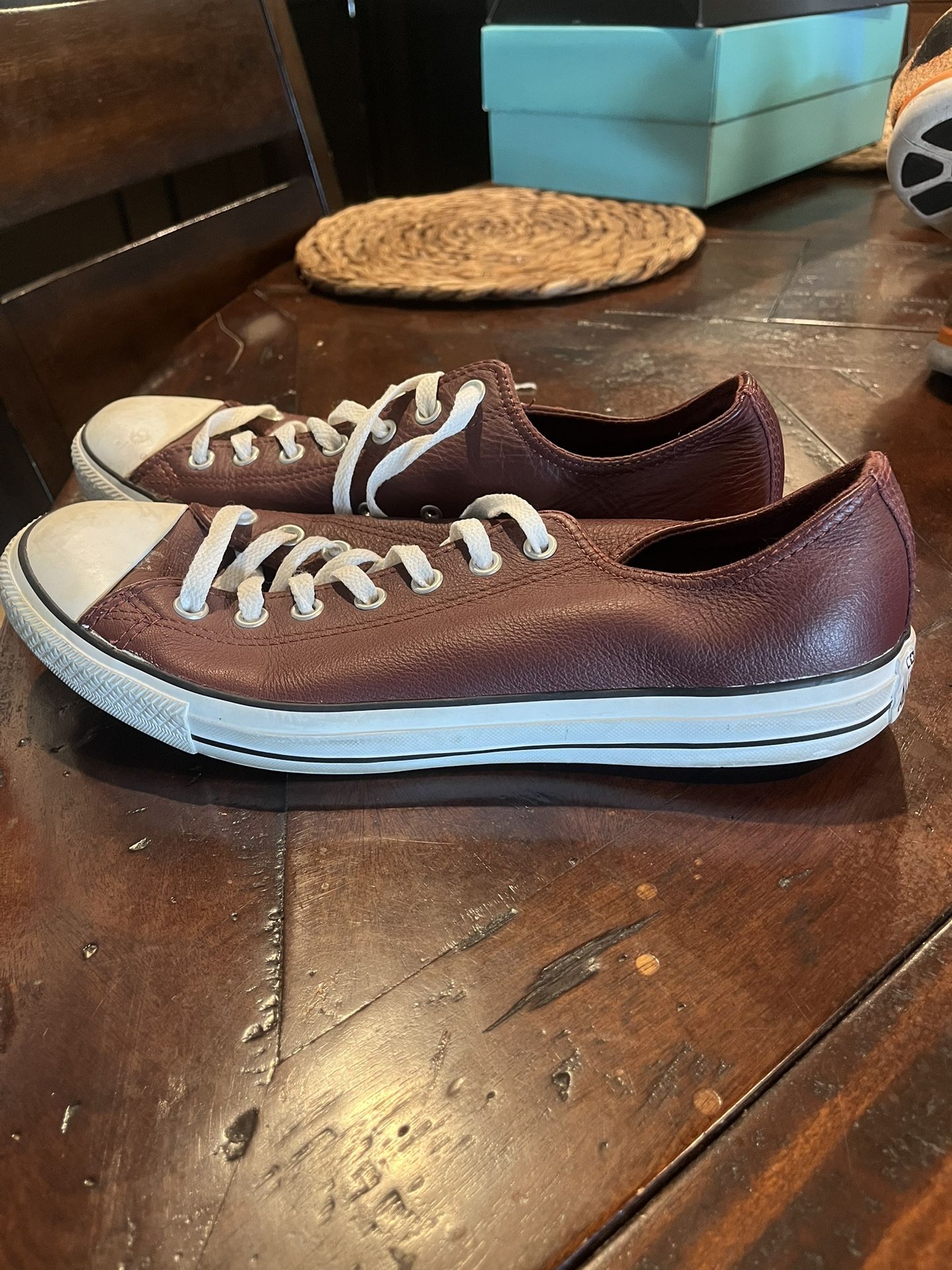 Converse Chuck Taylor All Star Dark Red/White Size 12