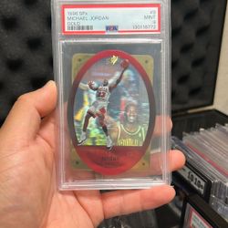 Michael Jordan 1996 SPx Gold PSA 9
