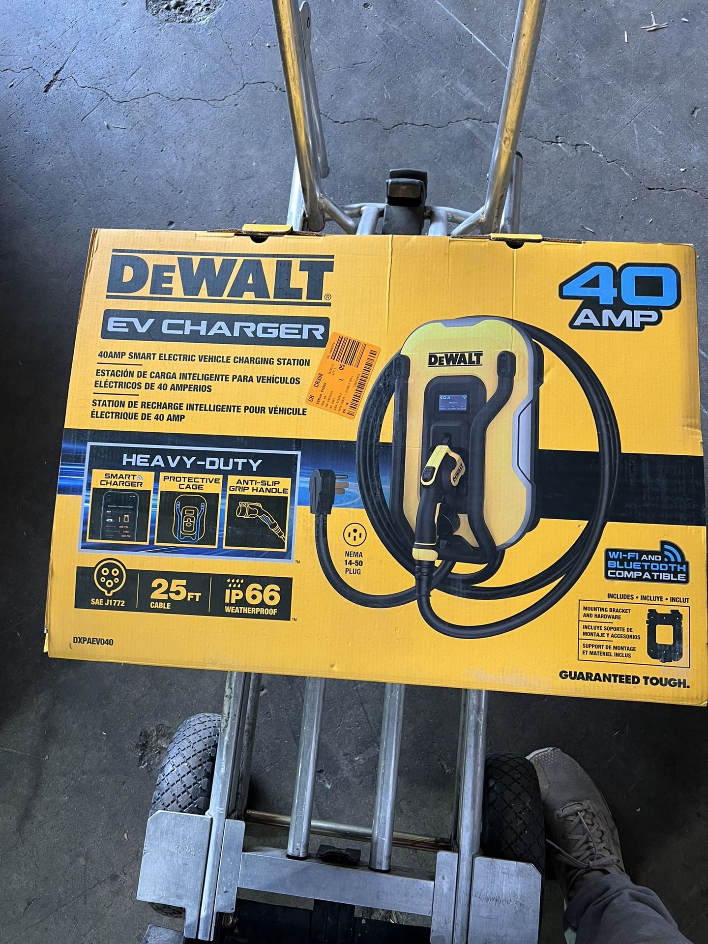 Dewalt EV Charger 40 Amp 