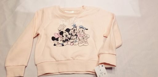 Disney Junior Minnie sweatshirt " Besties" girls 2T