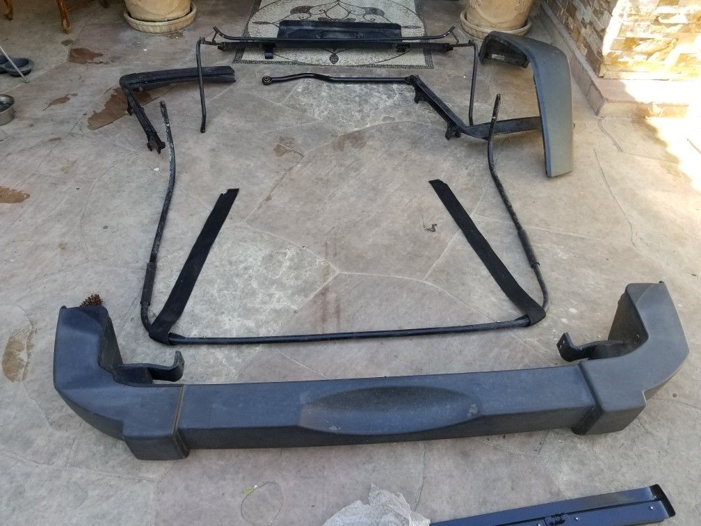 Jeep wrangler parts 2 door of soft top and other