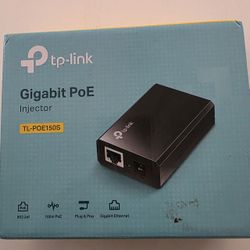 TP-LINK 802.3af Gigabit PoE Injector | Convert Non-PoE to PoE Adapter | Auto Detects the Required Power, up to 15.4W Convert Non-PoE to PoE-With no ne