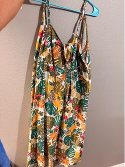 XL banana republic tropical dress
