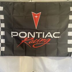 Pontiac Racing Wall Flag (3’x5’)