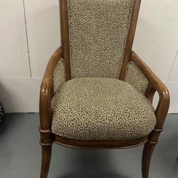 Leopard chairs only have two