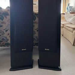 McIntosh SL-6 Loudspeakers - Black Pair (LY6863 / LY6864)