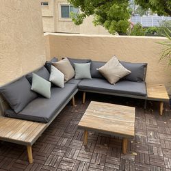 Patio Furniture  Sectional  Set 