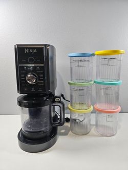 Ninja Creami Deluxe with extra tubs