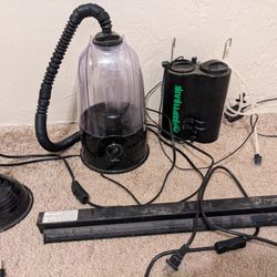 Reptile light, mister, fogger, heat lamp
