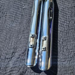 Vance and Hines Twin Slash Slip-Ons