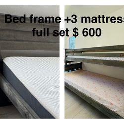 Bunk Bed ( Three Mattress)