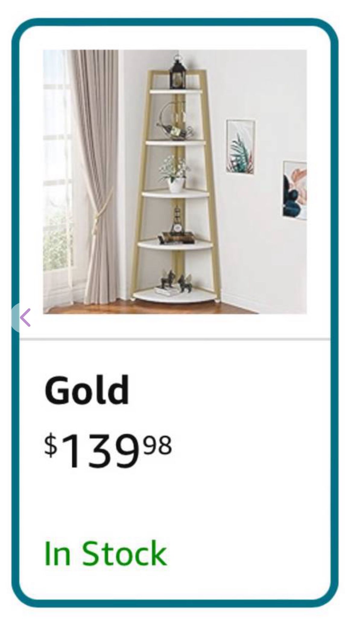 Corner Shelf - New (still in box)