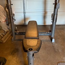 Weight Bench and Weights