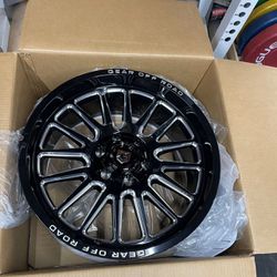 6 Lug Chevy And Ford Bolt Pattern 20x9 +18mm 