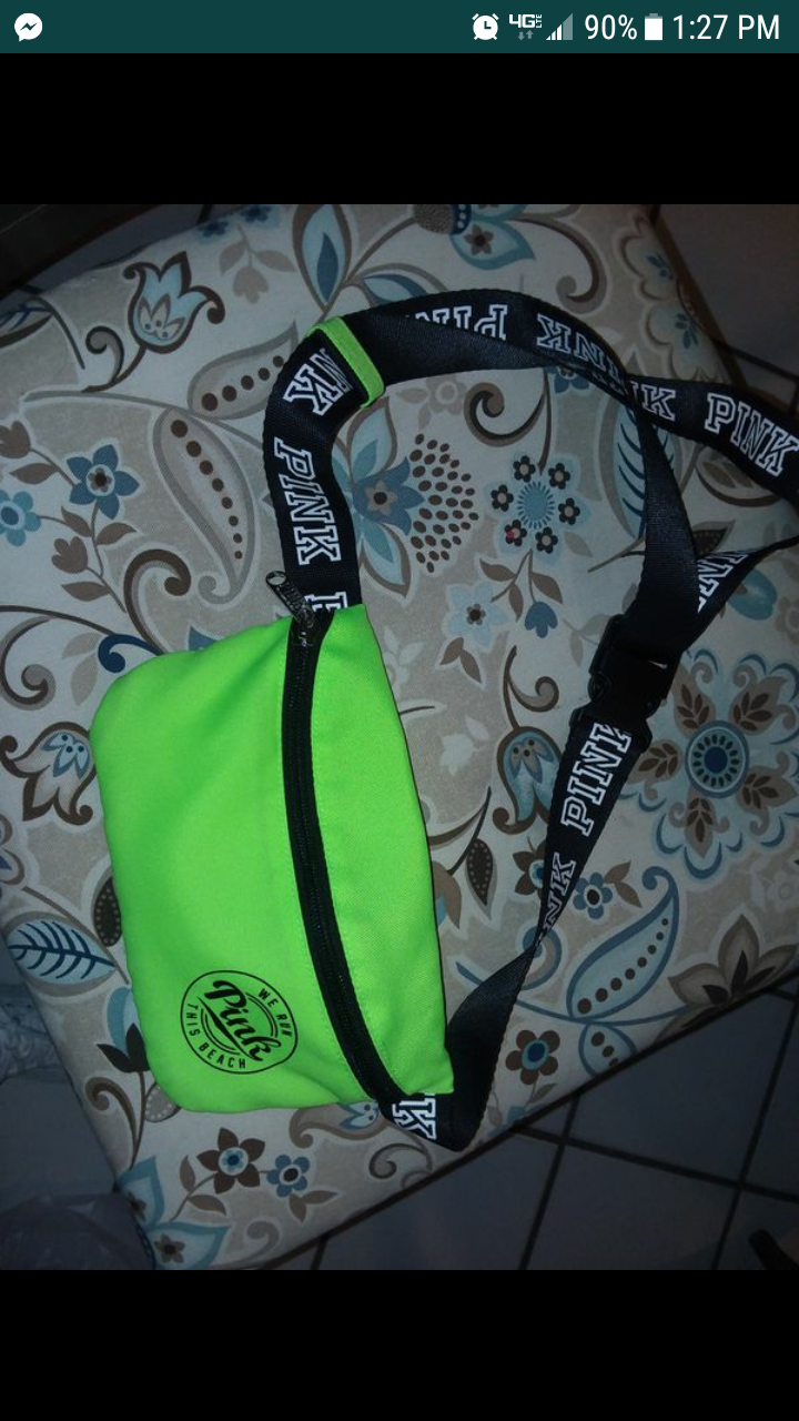 Bolsa cangurera pink