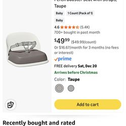 OXO Baby booster chair