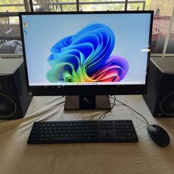 DELL INSPIRON 24" AIO 3477 i3-7130U 2.7GHz 8GB RAM (Max 32GB) 1TB HDD Windows 11 Pro TOUCHSCREEN,WEBCAM,BLUETOOTH,Wi Fi