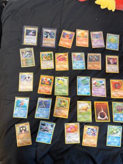 Vintage pokemon cards