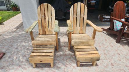 Adirondack chair set ( 4 pcs.)
