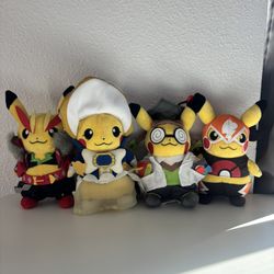 Pokemon Pikachu Assorted Plushies 