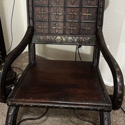 Arm Chair Indian  Rosewood 