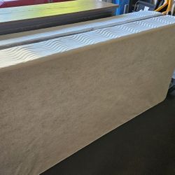King Bed Frame and Two Twin Box Springs