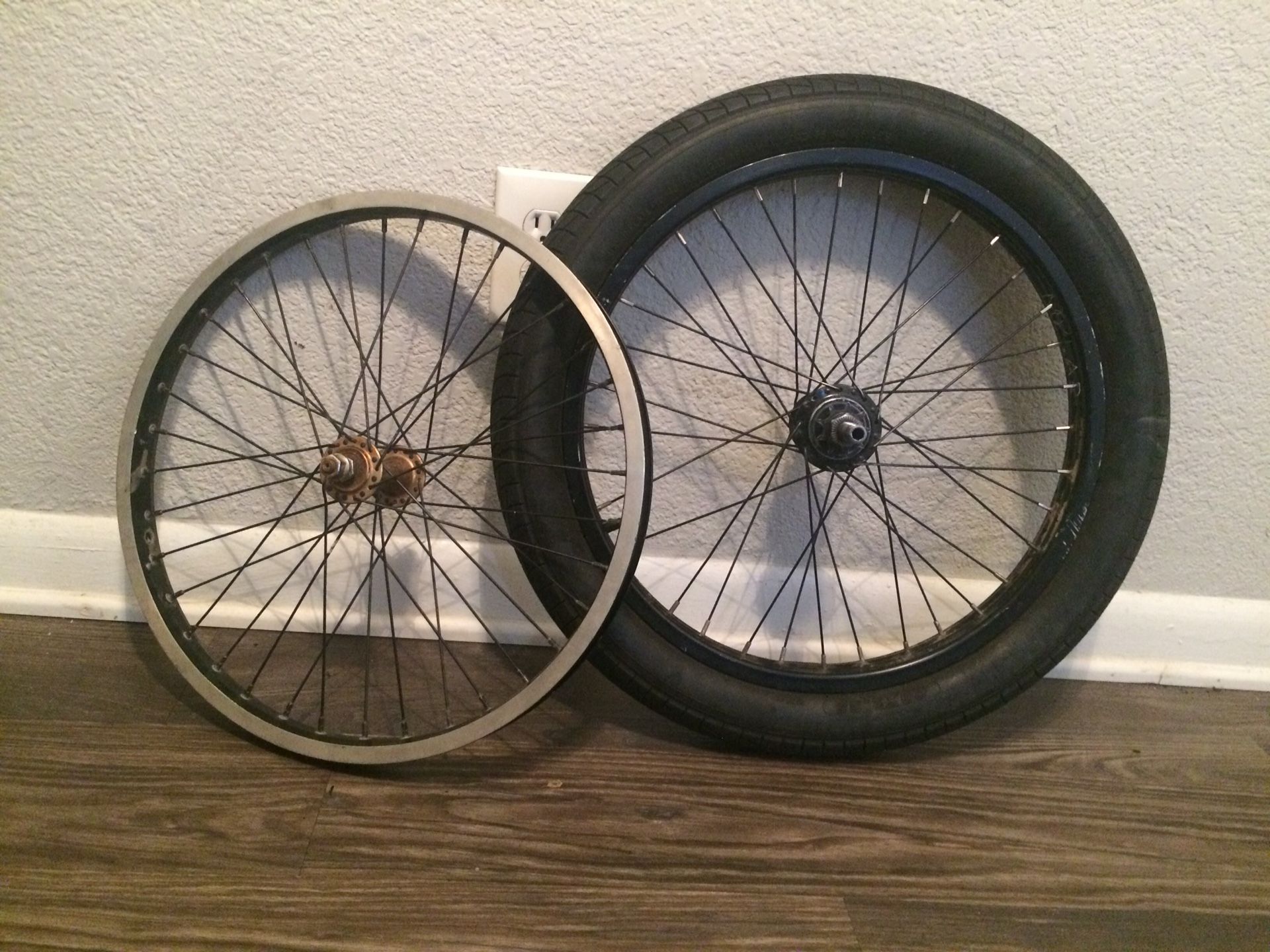 Free coaster wheelset bmx bike