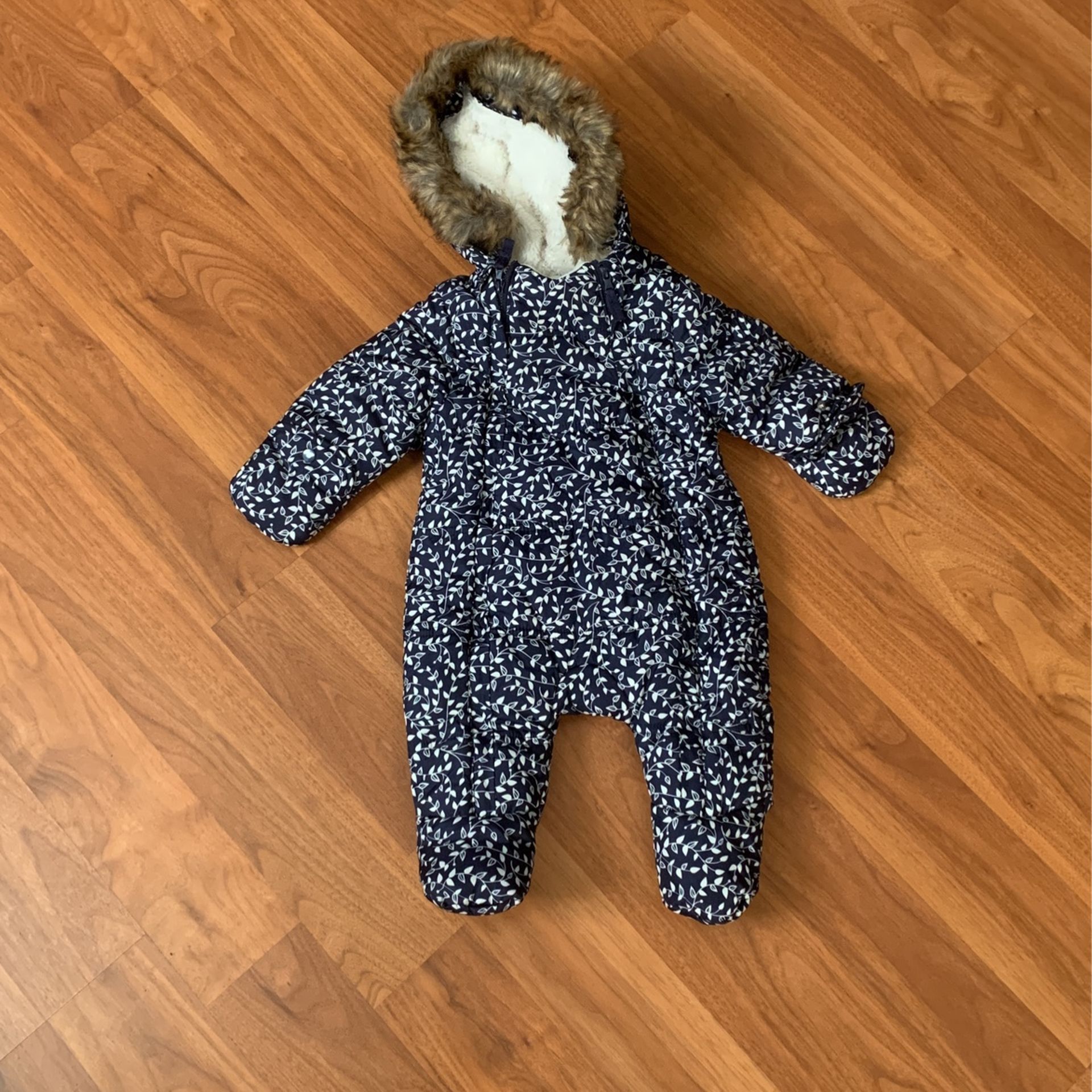 Navy Snow Suit For Baby