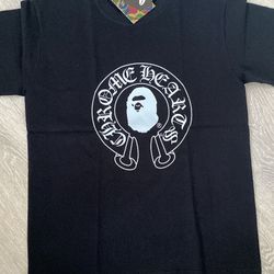 Bape X Chrome Heart ‘Baby Milo’ T-Shirt Brand New 