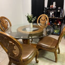 Kitchen Table Set 4 Chairs